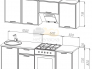 Кухня Бьянка 2,1м Кашемир