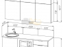 Кухня Камелия 1,8м