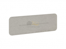 Мягкая вставка на изголовье 1200 Строчка Темная