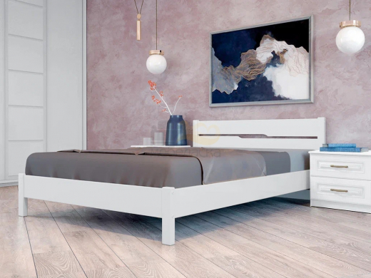 Кровать Вероника-5 1400 Белый античный